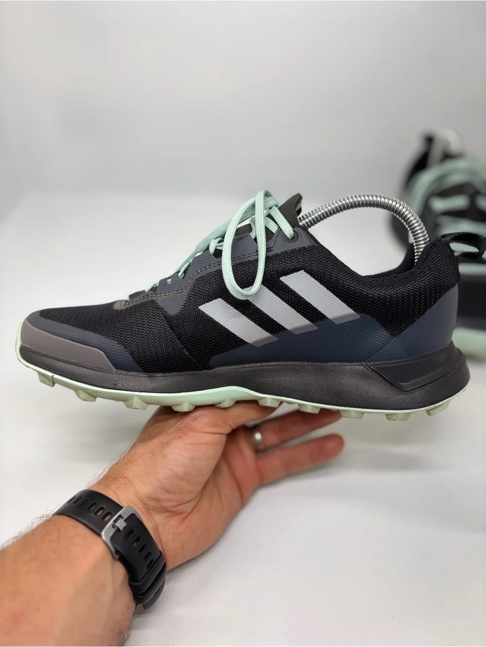 adidas Terrex CMTK 260 Women’s Trail Running Shoes Black Green Size 8